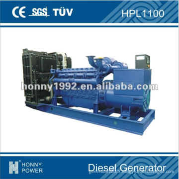 Groupe électrogène diesel 800kW, HPL1100, 50Hz